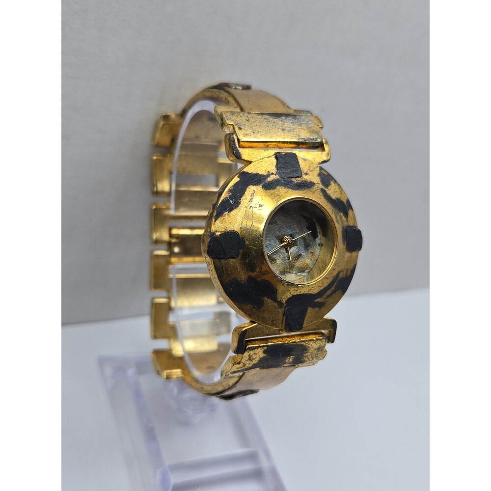 Vintage Robokid Robot Steampunk Grunge Tooled Futuristic Art Watch New Battery - Picture 3 of 13
